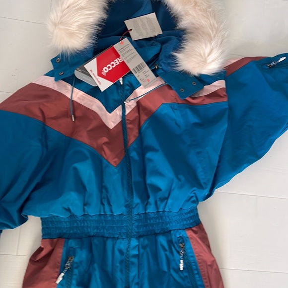 Sweaty Betty Alps Softshell Ski All in One jumpsuit new size L - Picture 2 of 5